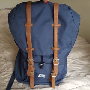 Great condition Herschel navy blue backpack